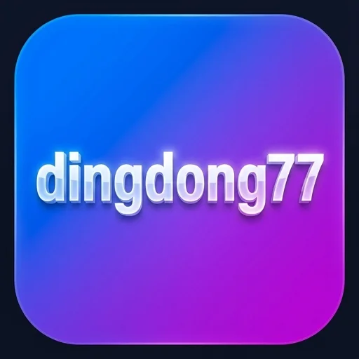 dingdong77 Logo - Resmi