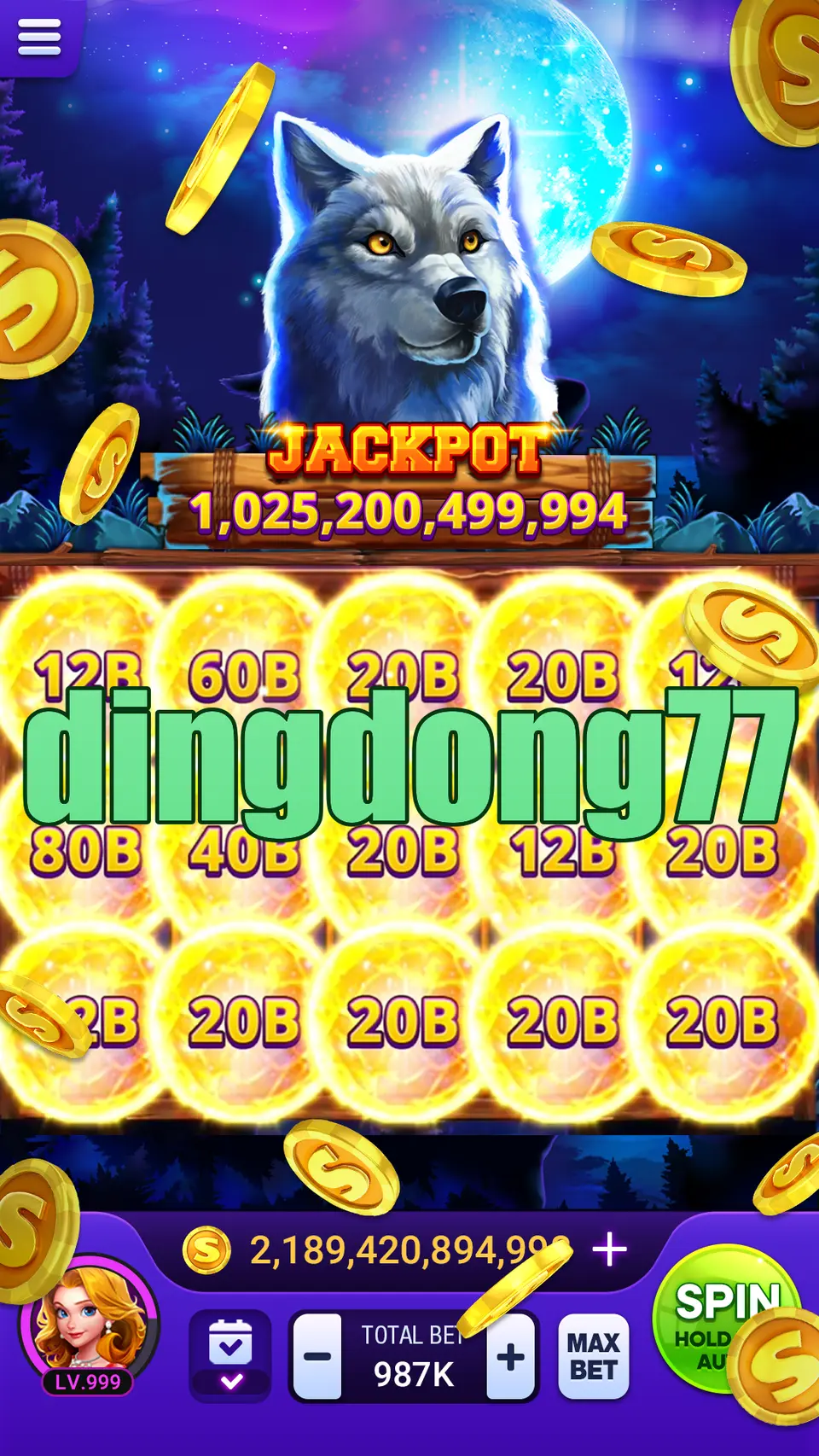 dingdong77 Tangkapan Layar - APK Resmi