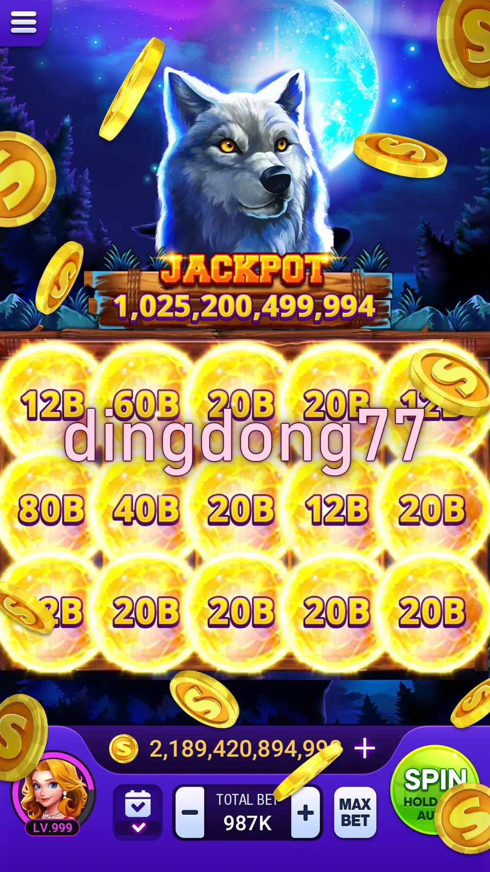 dingdong77 Tangkapan Layar Resmi APK